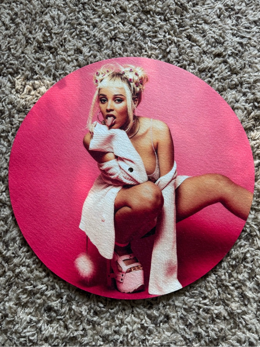 Doja Cat Hot Pink Era Vinyl Cover Merch